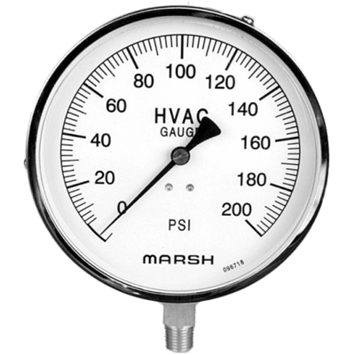 Marsh Bellofram Contractors Gauge